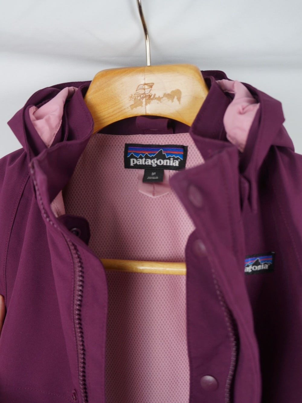 Patagonia Baby All Seasons 3-in-1 Jacket* With Hood, Outer Shell Only, Girls 3T - Picture 3 of 6